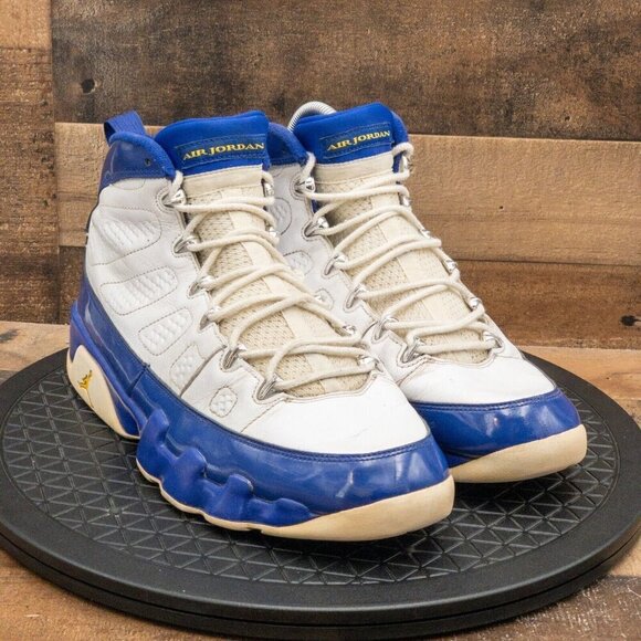 NIKE AIR JORDAN RETRO 9 KOBE LAKERS MENS ATHLETIC SHOES BASKETBALL HIGH SIZE 13 main image 9